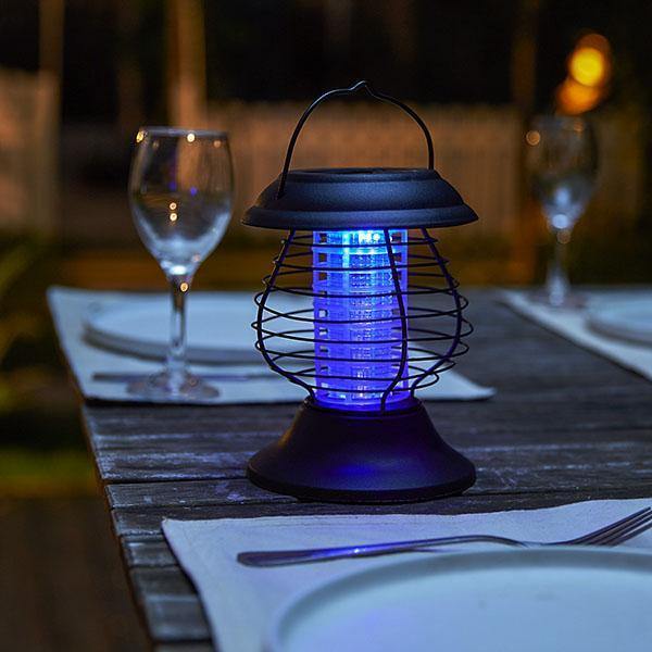 Lanterna Eliminadora de Mosquitos com painel solar - iTiza Express
